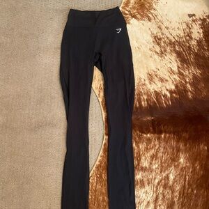 Gymshark Jet Black High-Waisted Leggings